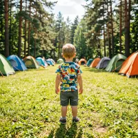 Купить готовый сайт Детский лагерь в Челябинске - посмотреть и заказать, недорогой шаблон сайта, цена 